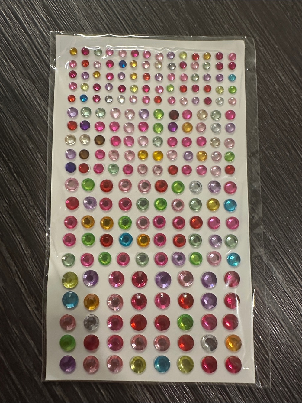 Assorted Multicolor Body/Nail Art Jewel Stickers - Decorative Gems Pack - Picture 6 of 14